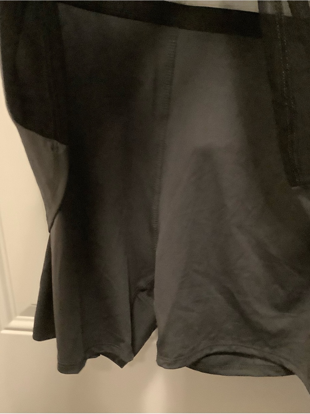 Lucky In Love| Gray and Black Printed Skort Accent Stripe Athleisure Casual - Picture 8 of 11